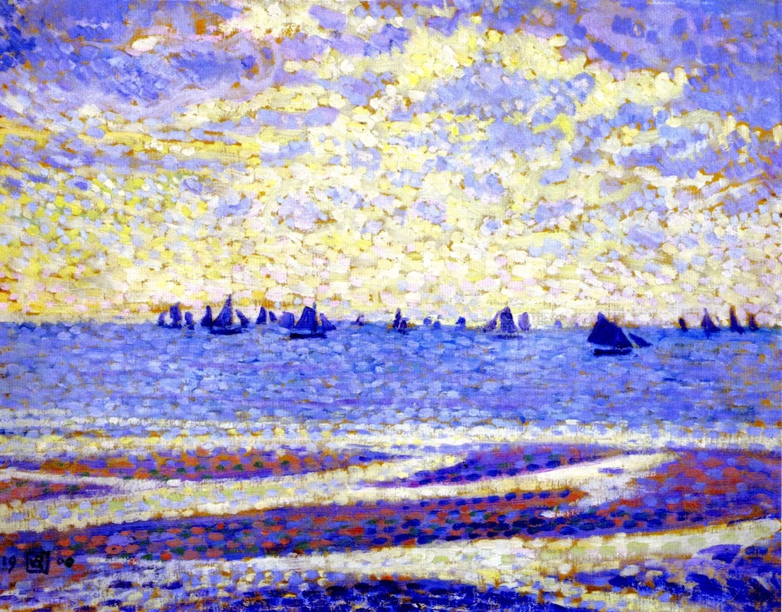 Barche da pesca a Boulogne - Museo dell'Annonciade, Saint, Tropez